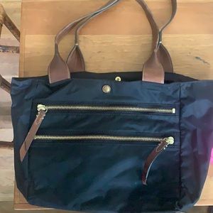 Frye Black Nylon Ivy Tote